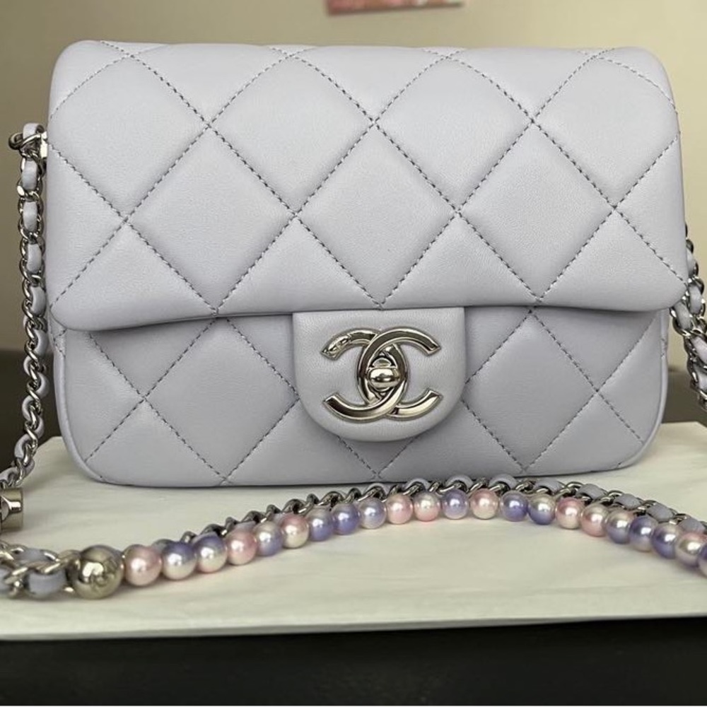 ❌SOLD❌Chanel 21K lilac perfect mini